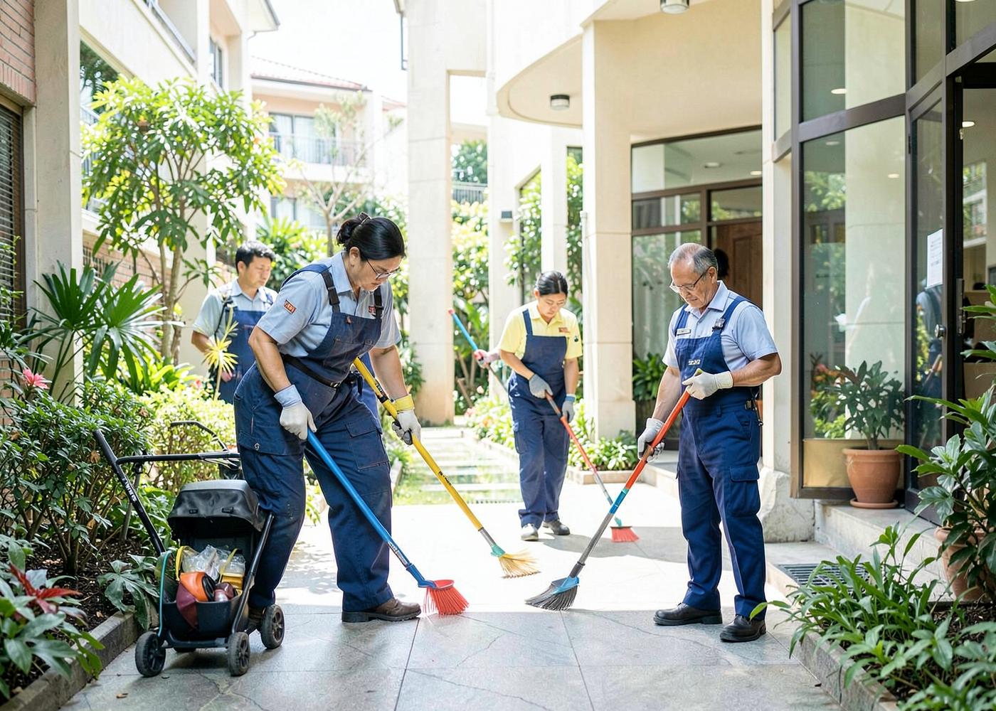 Limpieza y Jardinería — JADE Administración Integral